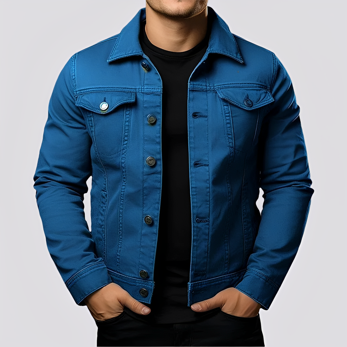Maxwell - Klassische Herrenjacke aus strapazierfähigem Stoff