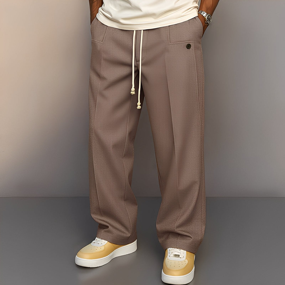 Kevin - Herrenhose mit komfortabler und lockerer Passform