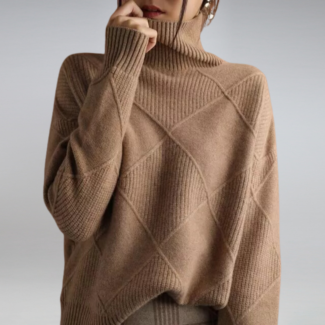Camille - Stilvoller und bequemer Rollkragenpullover
