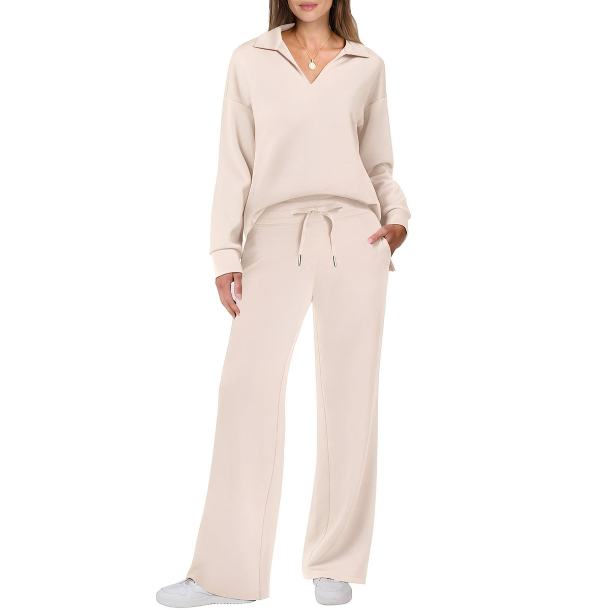 Carmena - Bequemes und gemütliches Hosen-Set