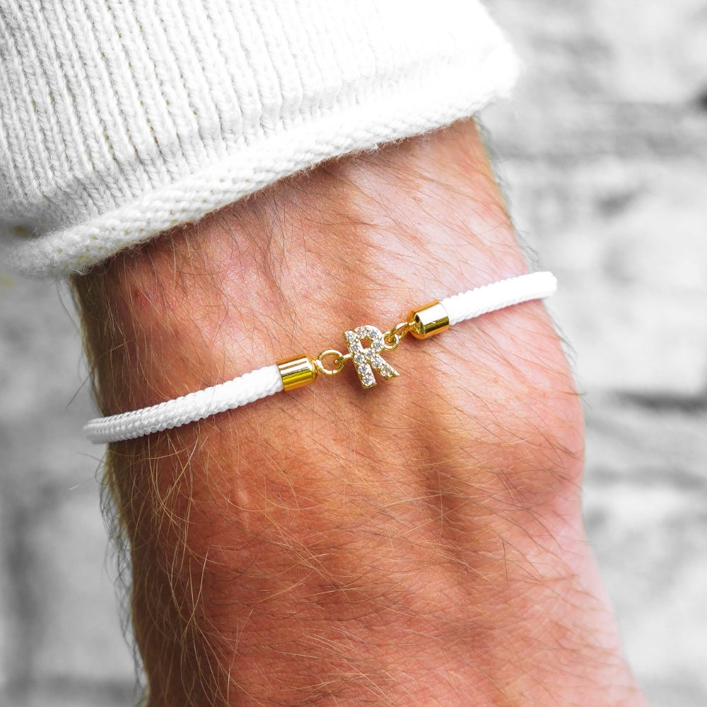 Calla – Verstellbares Armband mit eingraviertem Anfangsbuchstaben