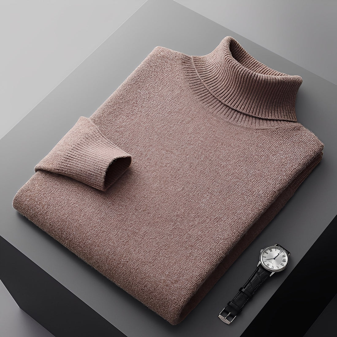 Osborn - Klassischer Herren-Rollkragenpullover