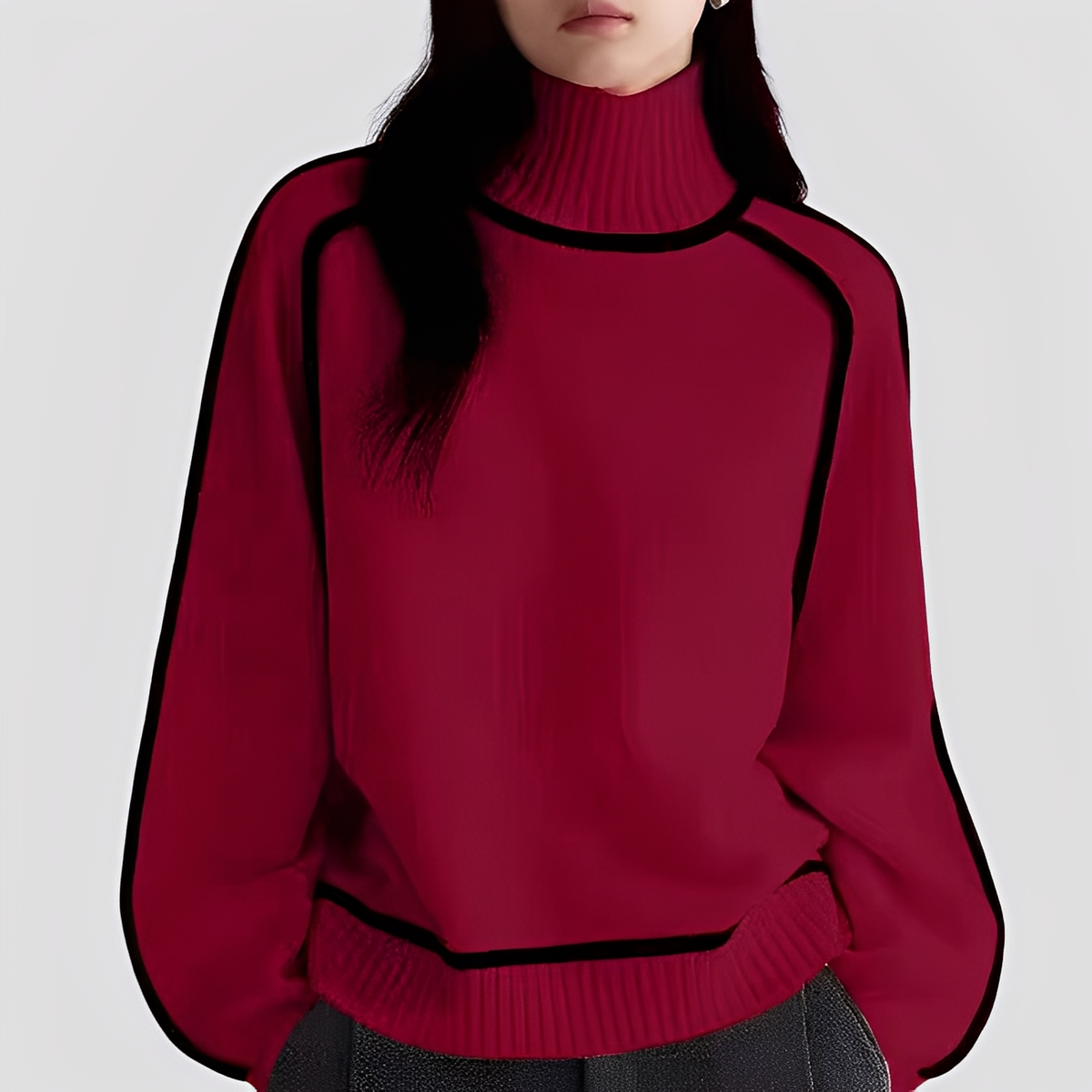 Azalea - Stilvoller und bequemer Rollkragenpullover