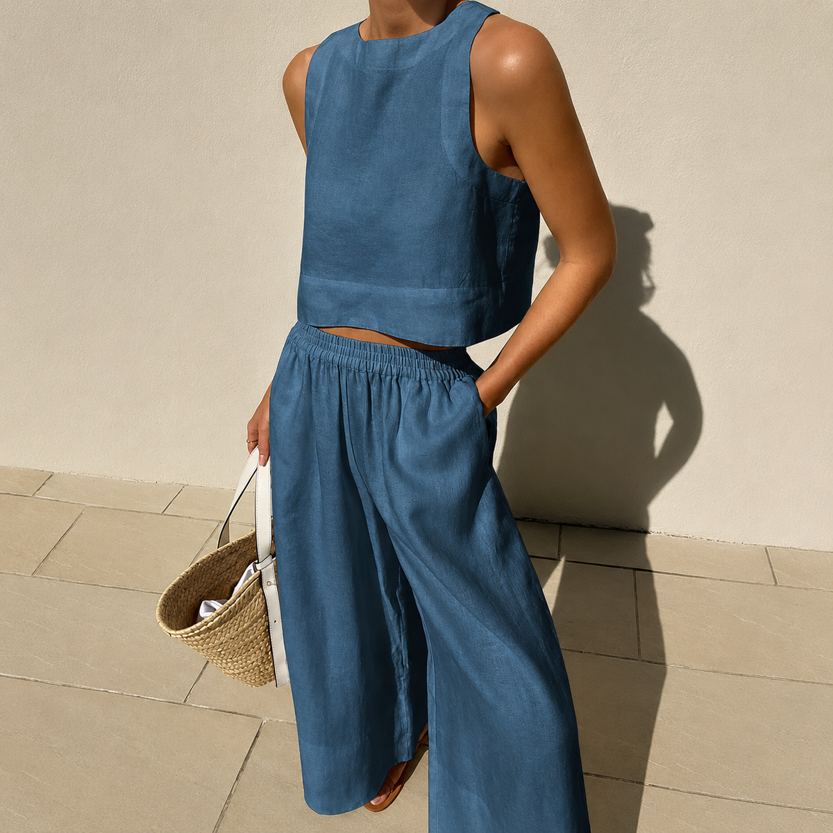 Thelma - Komfortables und Entspanntes Hosen-Set