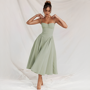 Michaela - Elegantes und stilvolles Midi-Kleid
