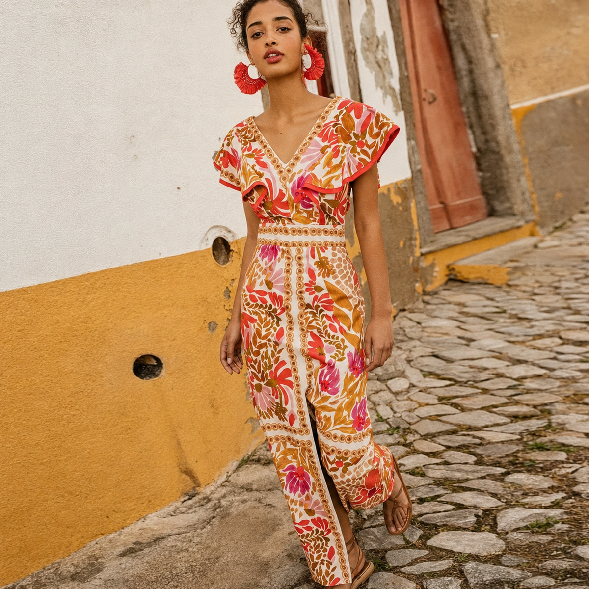 Rhian - Stilvolles Rückenfreies Schlankes Kleid