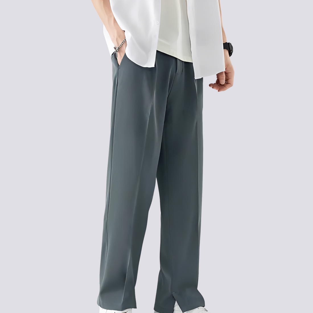 Carlo - Bequeme, locker geschnittene Hose