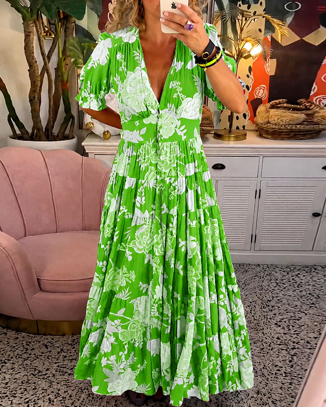 Juliette - Elegantes Fließendes Kleid