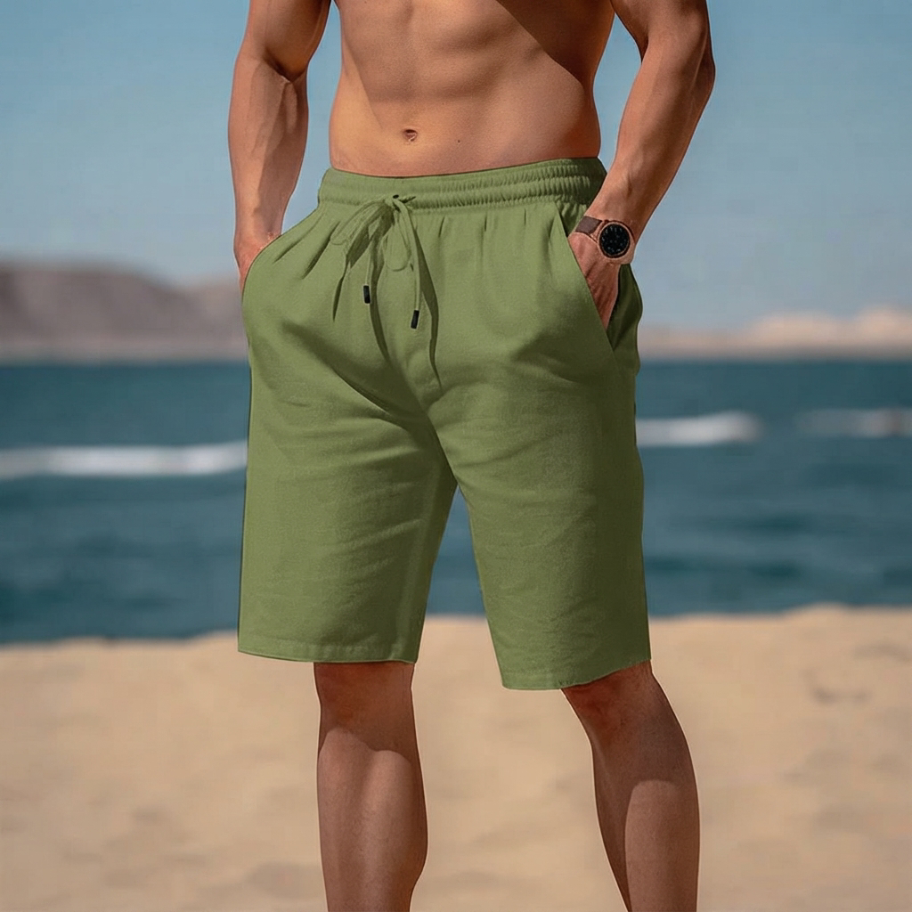 Junziem - Bequeme Shorts mit Schnurzug