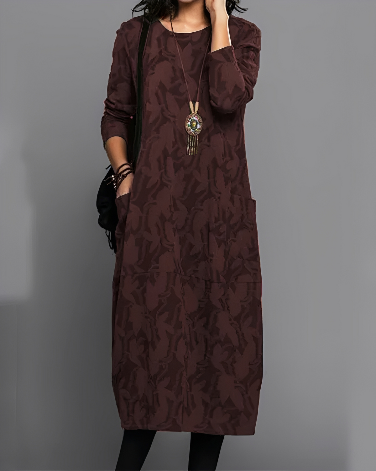 Brittany - Elegantes Midikleid