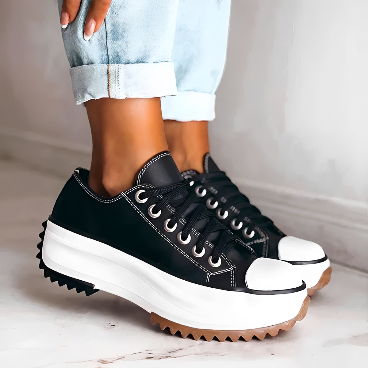 Caitlin - Elegante Schuhe mit niedriger Form