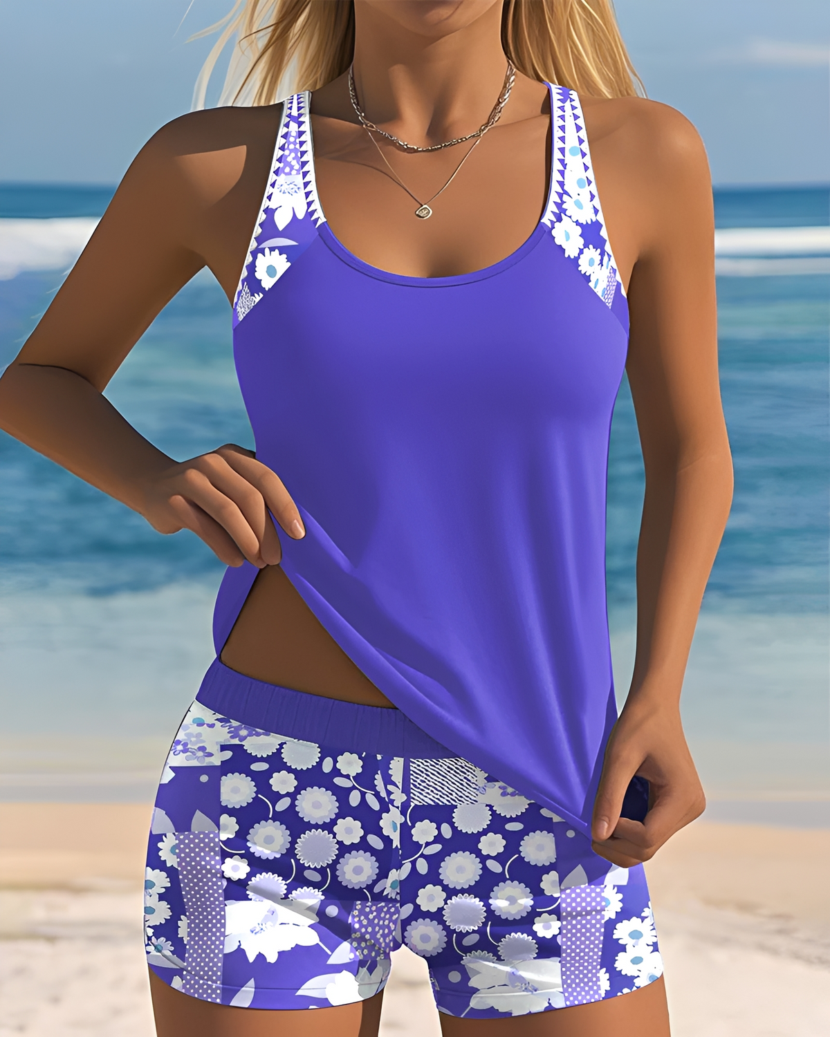 Jasmeen - Trendiges Tankini-Set