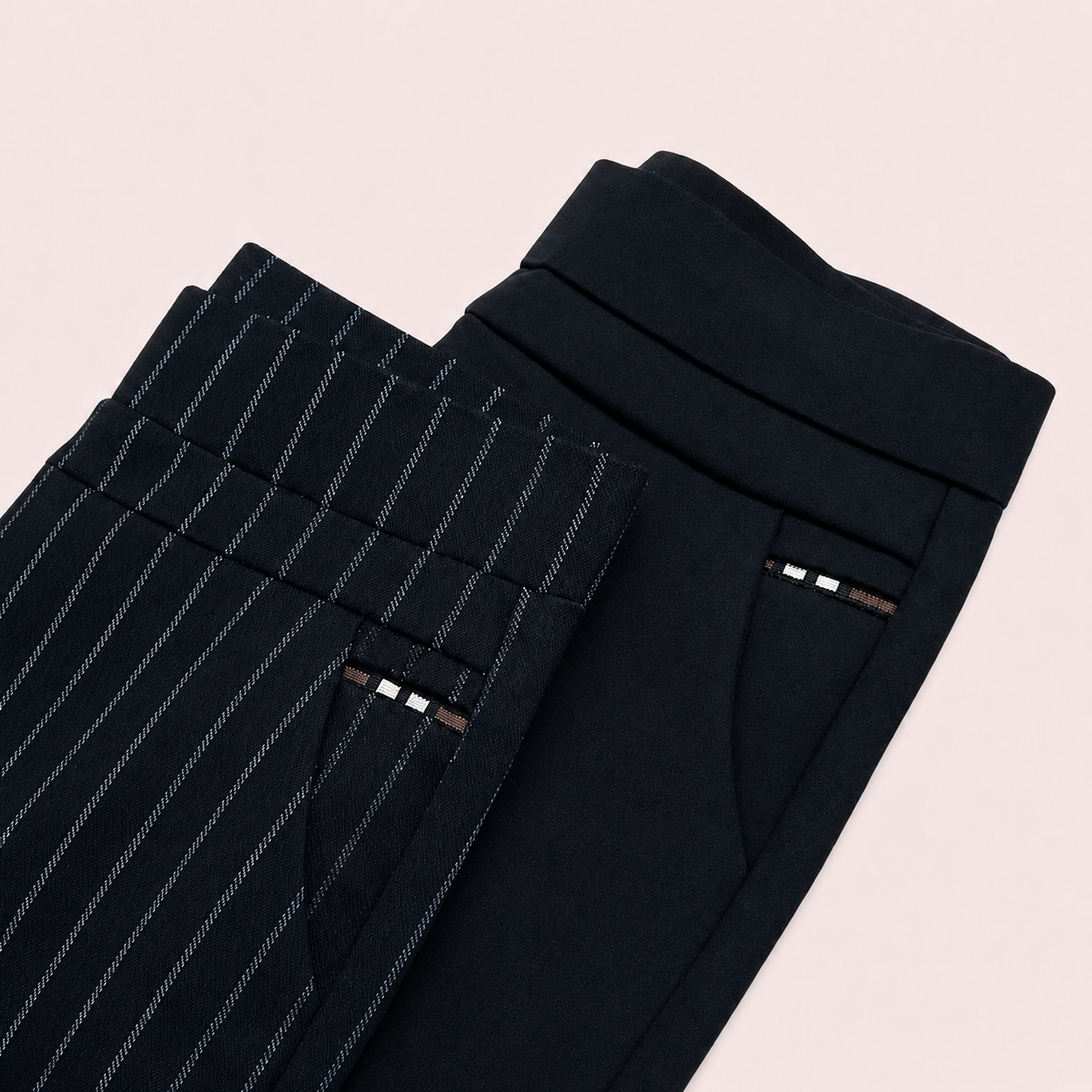 Marga - Hose mit elastischem Bund und geradem Bein