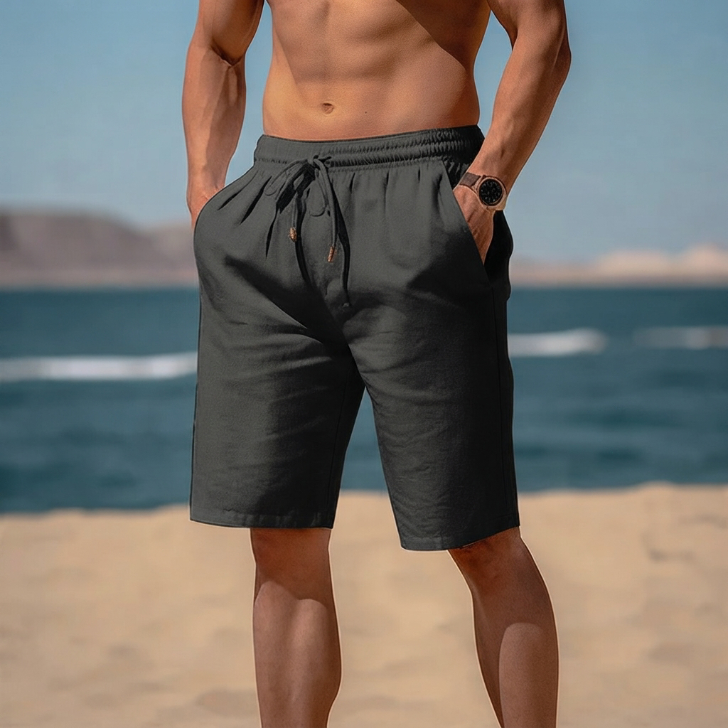 Junziem - Bequeme Shorts mit Schnurzug
