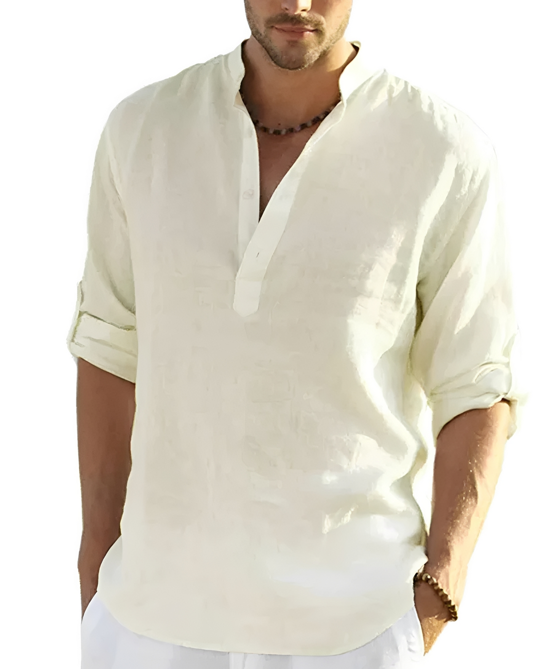 Tristan - Angenehmes Shirt mit V-Ausschnitt