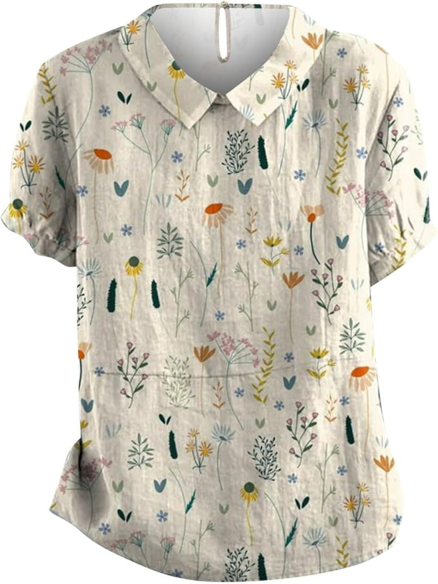 Raelyn - Freizeitbluse mit Blumenmuster