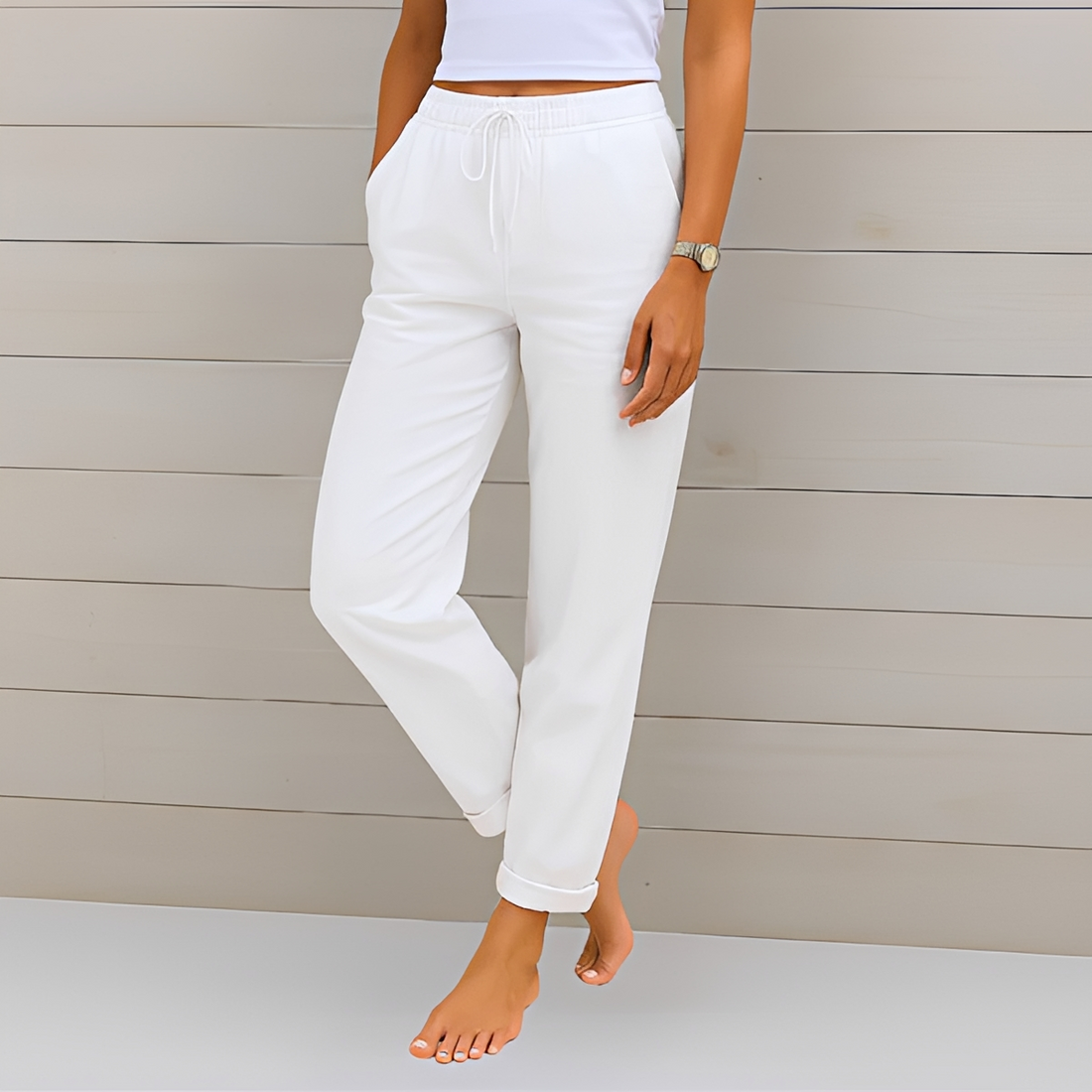 Audrey - Bequeme Hosen mit Zugband