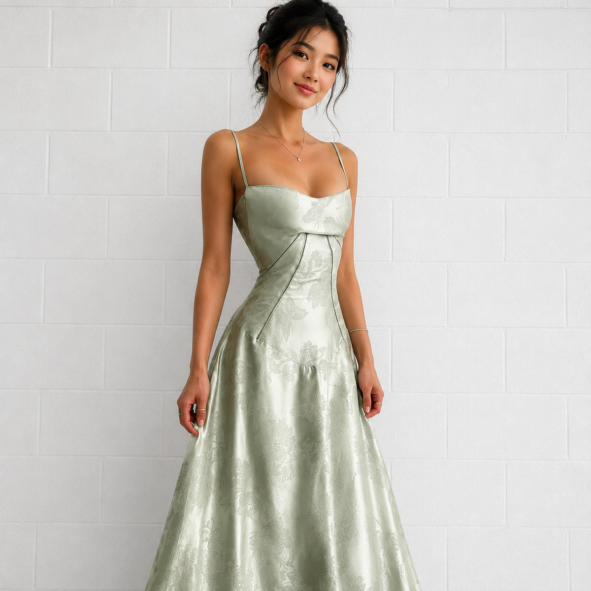 Sandra - Schickes Figurbetontes Maxikleid