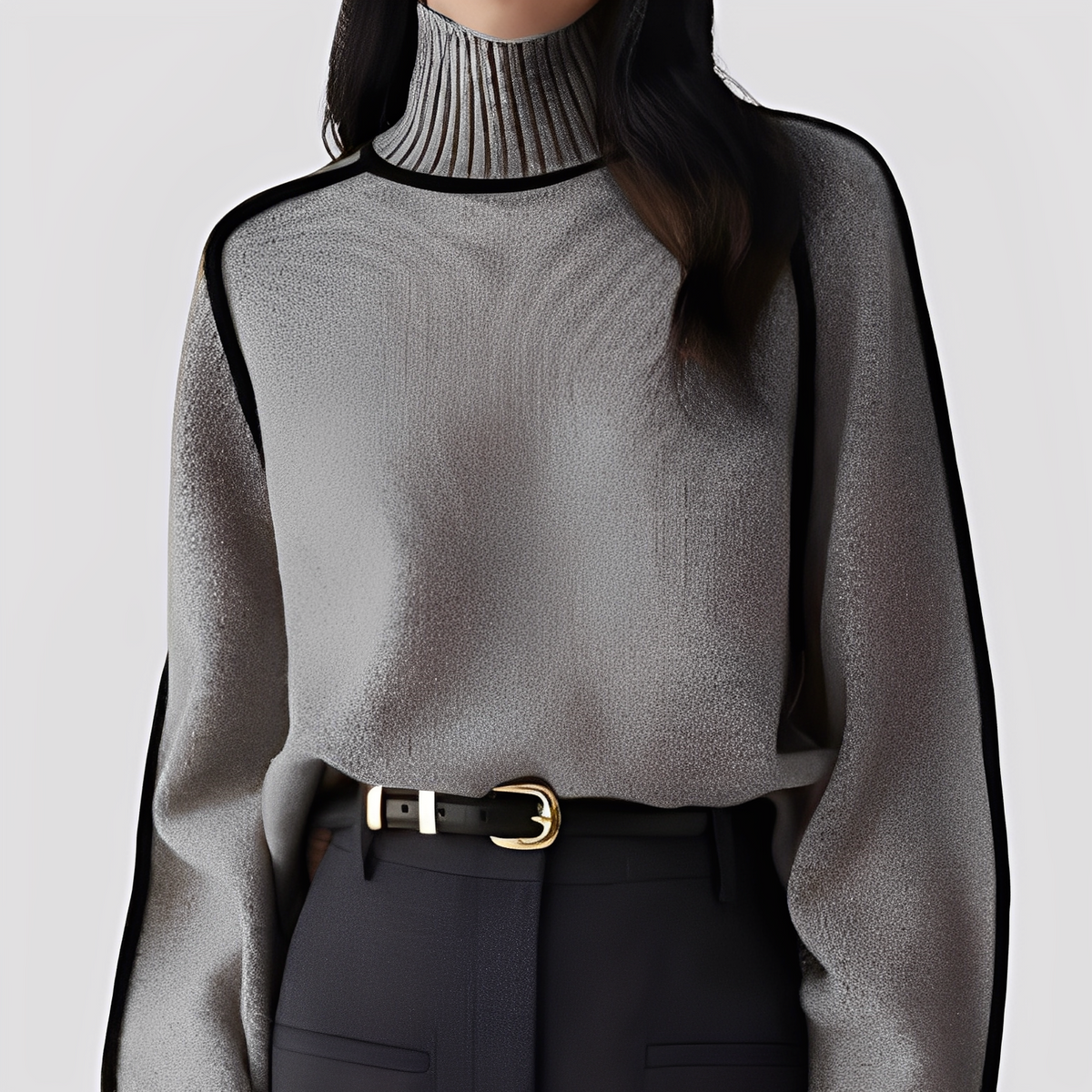 Azalea - Stilvoller und bequemer Rollkragenpullover