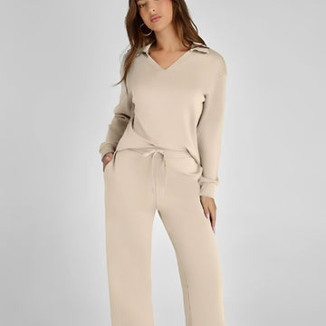 Carmena - Bequemes und gemütliches Hosen-Set