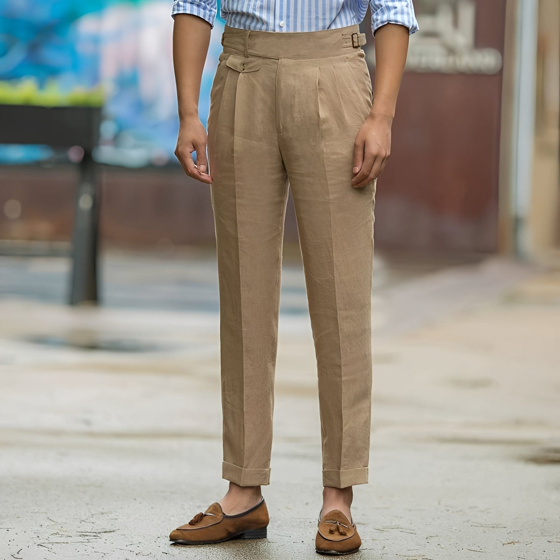 Randall - Hoch geschnittene Hose für einen eleganten Look