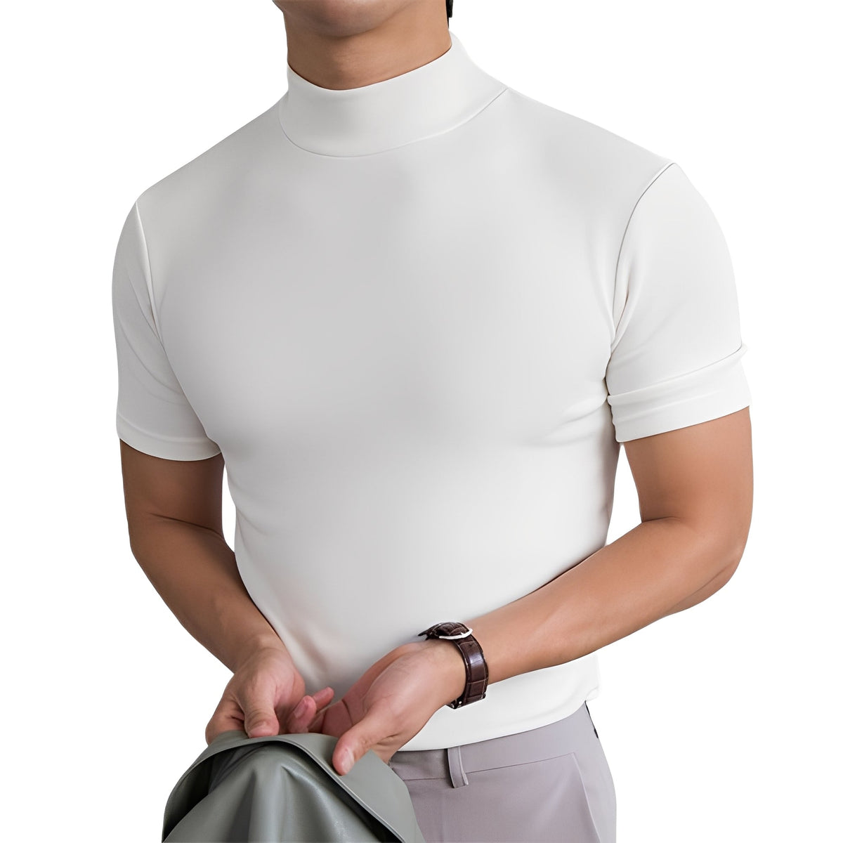 Terence - Bequemes T-Shirt im Slim-Fit-Design