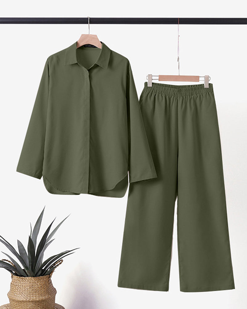 Beth Outfit Set - Elegantes Damen Zweiteiler Set