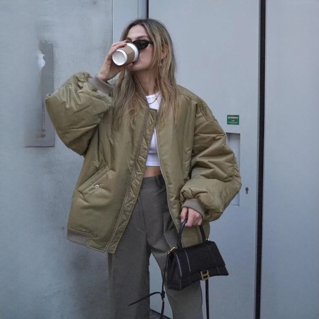 Vanessa - Kuschelige Oversized-Jacke