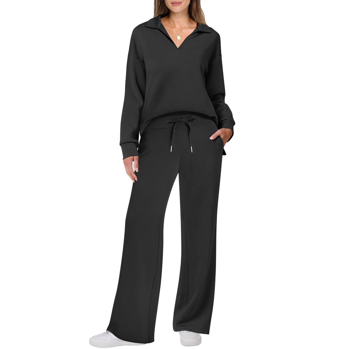 Carmena - Bequemes und gemütliches Hosen-Set