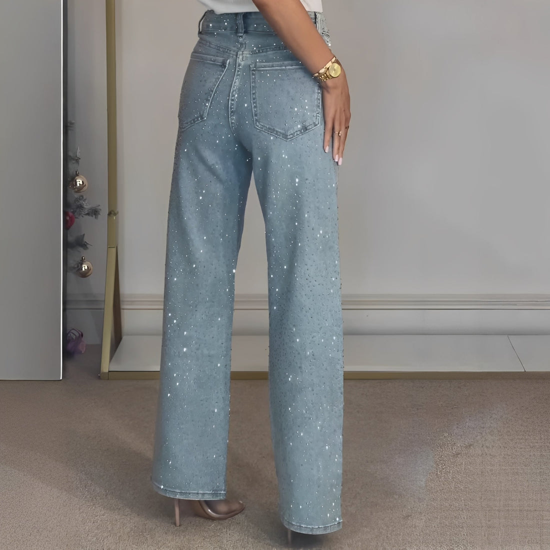 Sandra - Elegante Hose mit weitem Bein