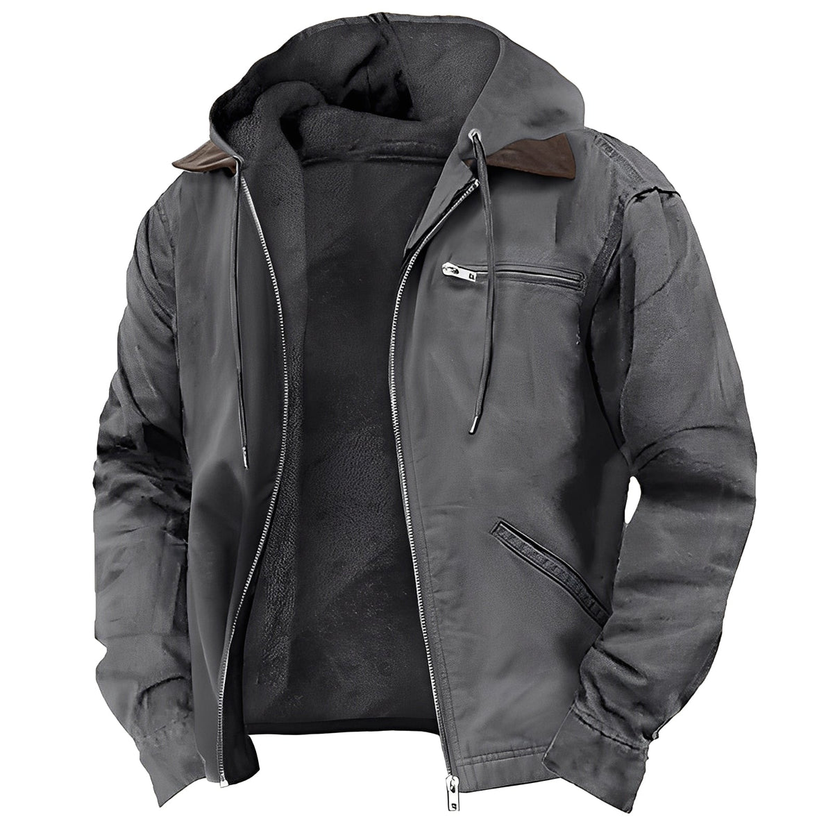 Wallace - Stylische und kuschelige Kapuzenjacke