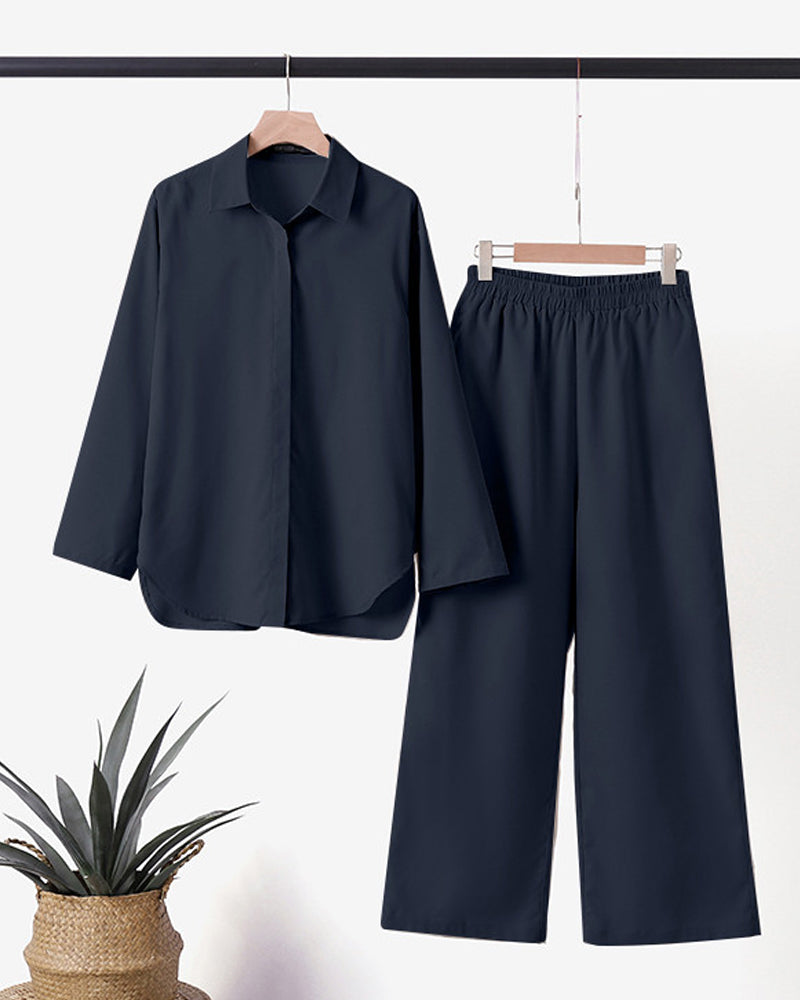 Beth Outfit Set - Elegantes Damen Zweiteiler Set