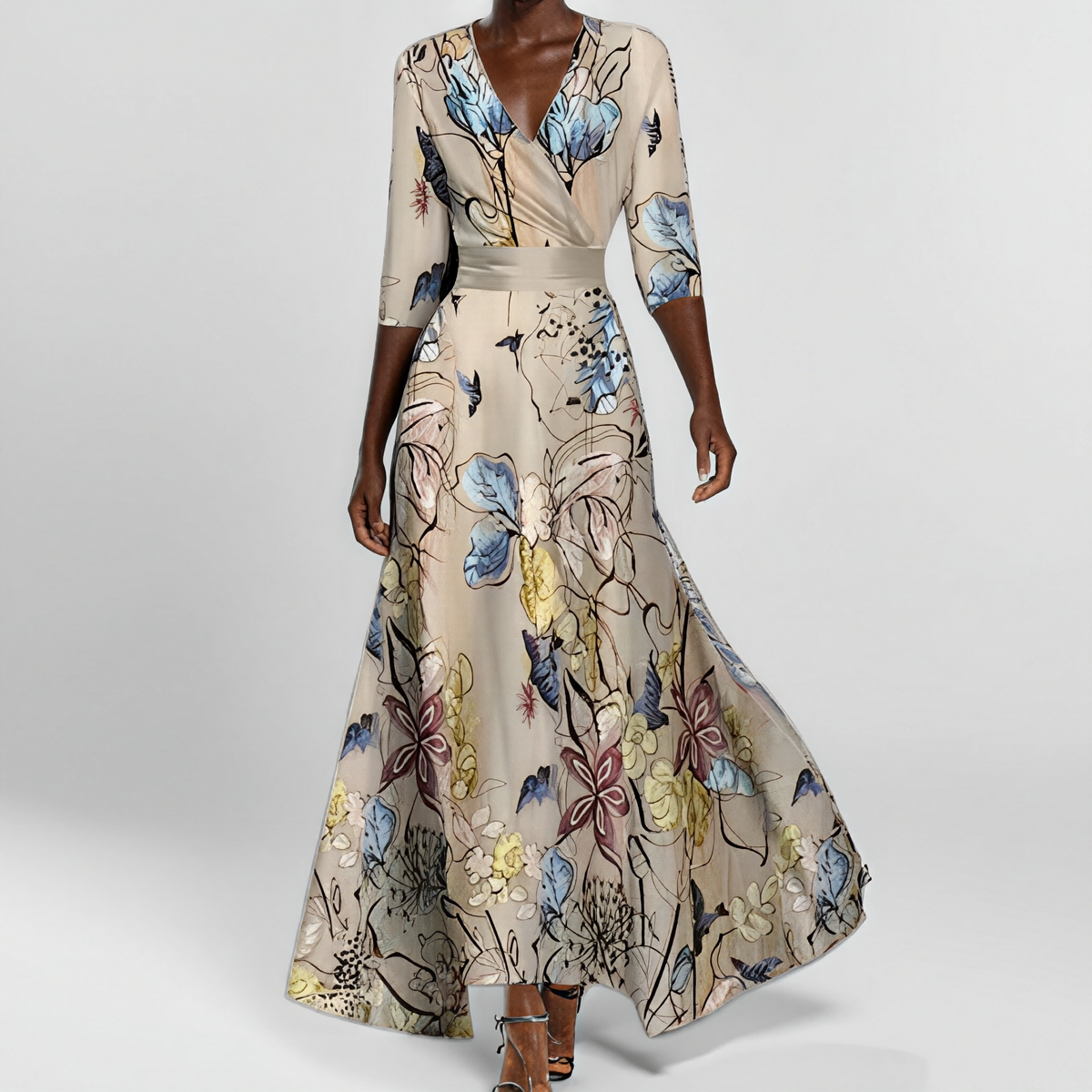 Dolores - Damen Kleid mit Muster