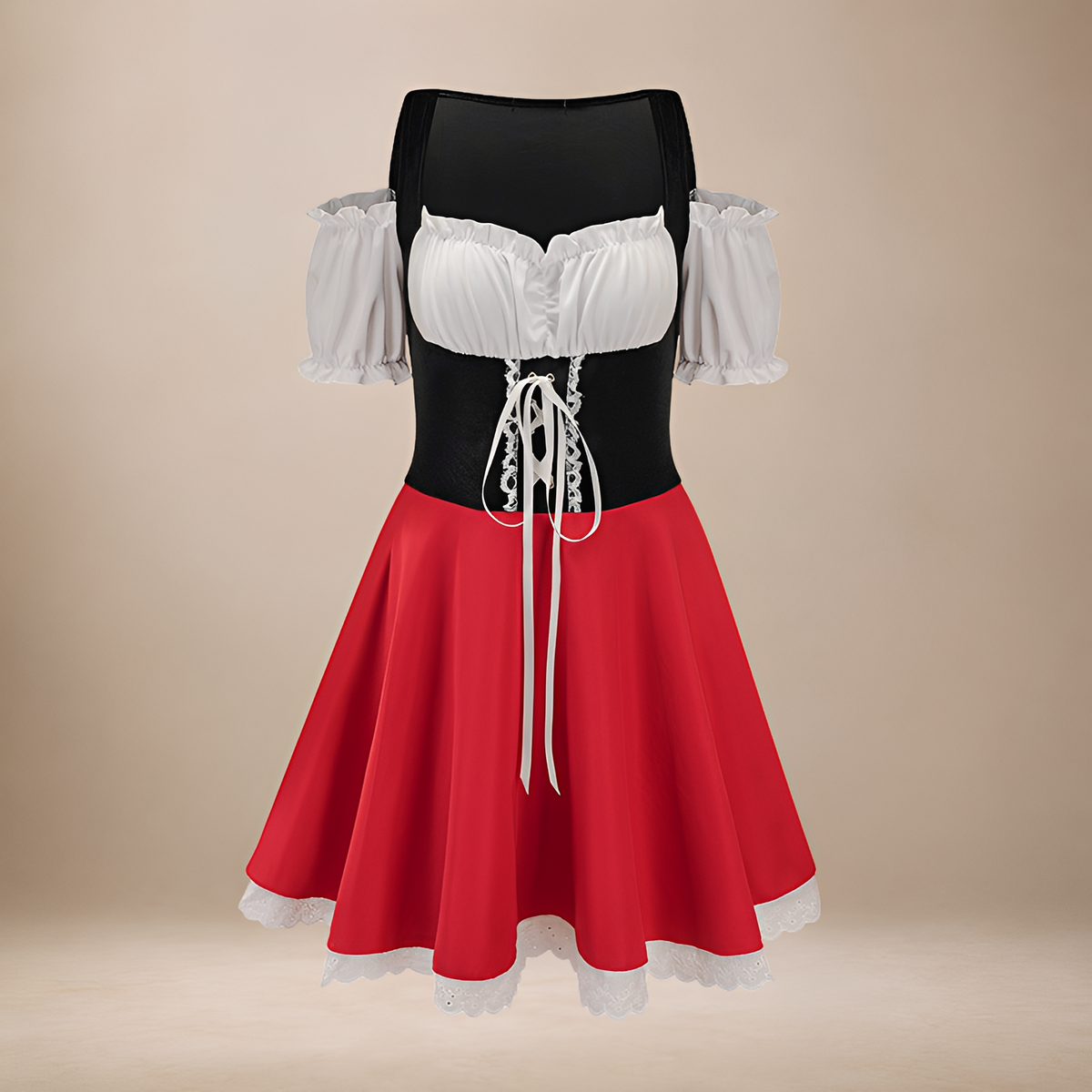 Daisie - Kurzes, modernes Oktoberfest-Partykleid (Futter nicht enthalten)
