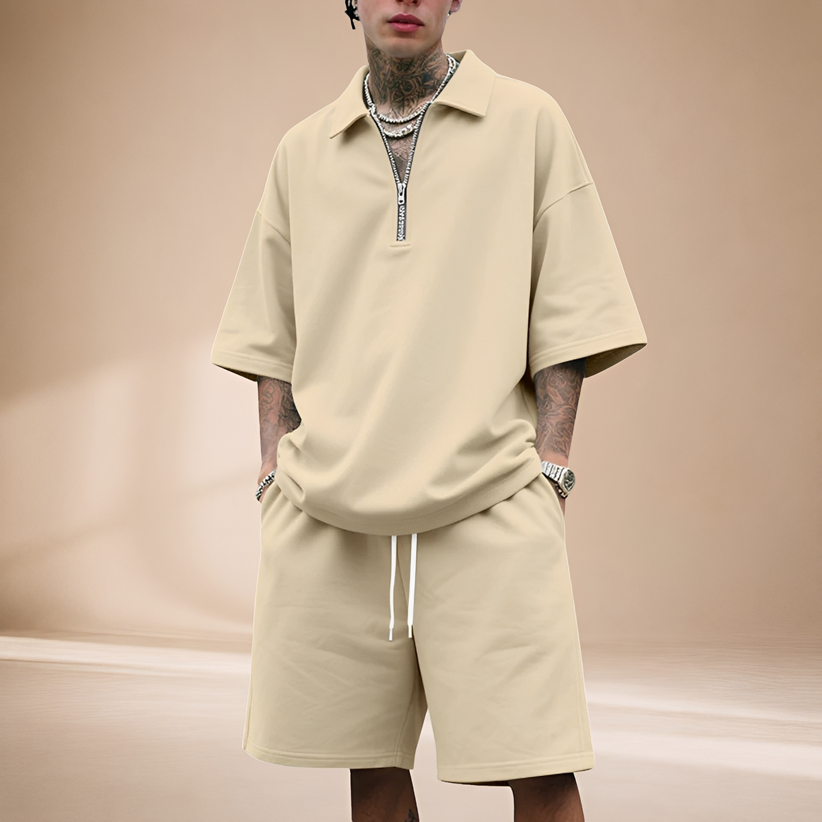 Keenan - Lässiges Set mit Zipper