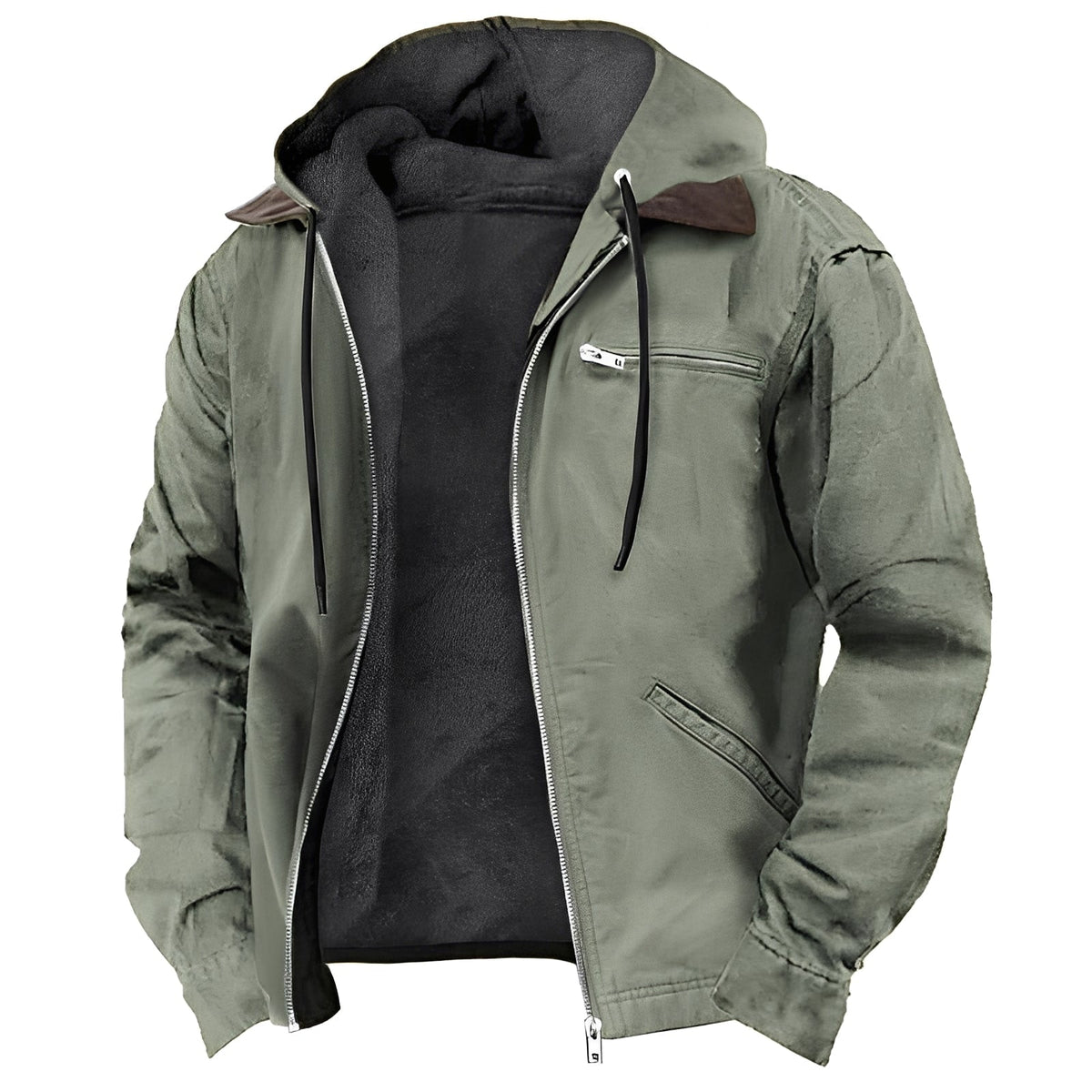 Dwayne - Warme Herren-Kapuzenjacke