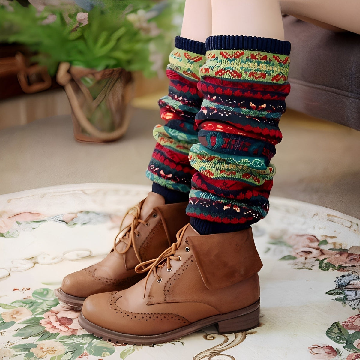 Suzanna - Stilvolle und sanfte Socken
