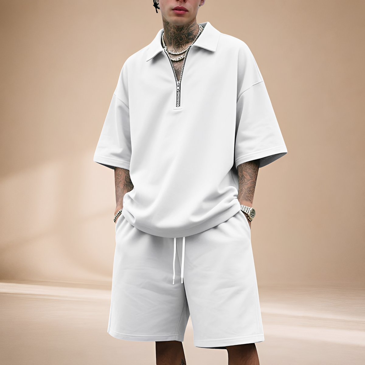 Keenan - Lässiges Set mit Zipper