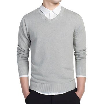 Tom - Gemütlicher V-Neck-Sweater