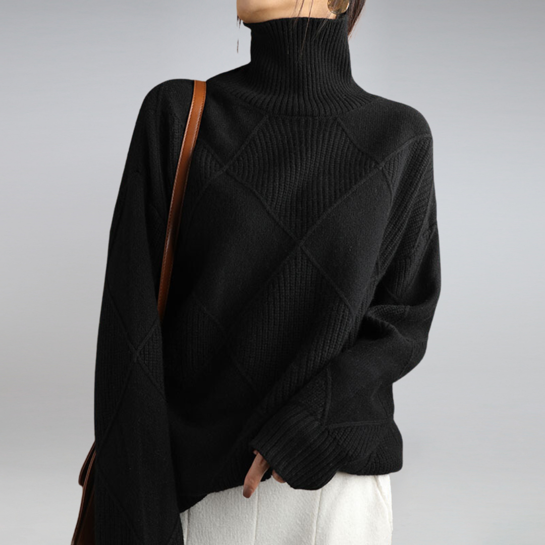 Camille - Stilvoller und bequemer Rollkragenpullover