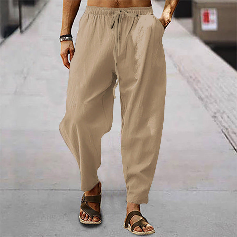 Titus - Leinenhose Elastisch