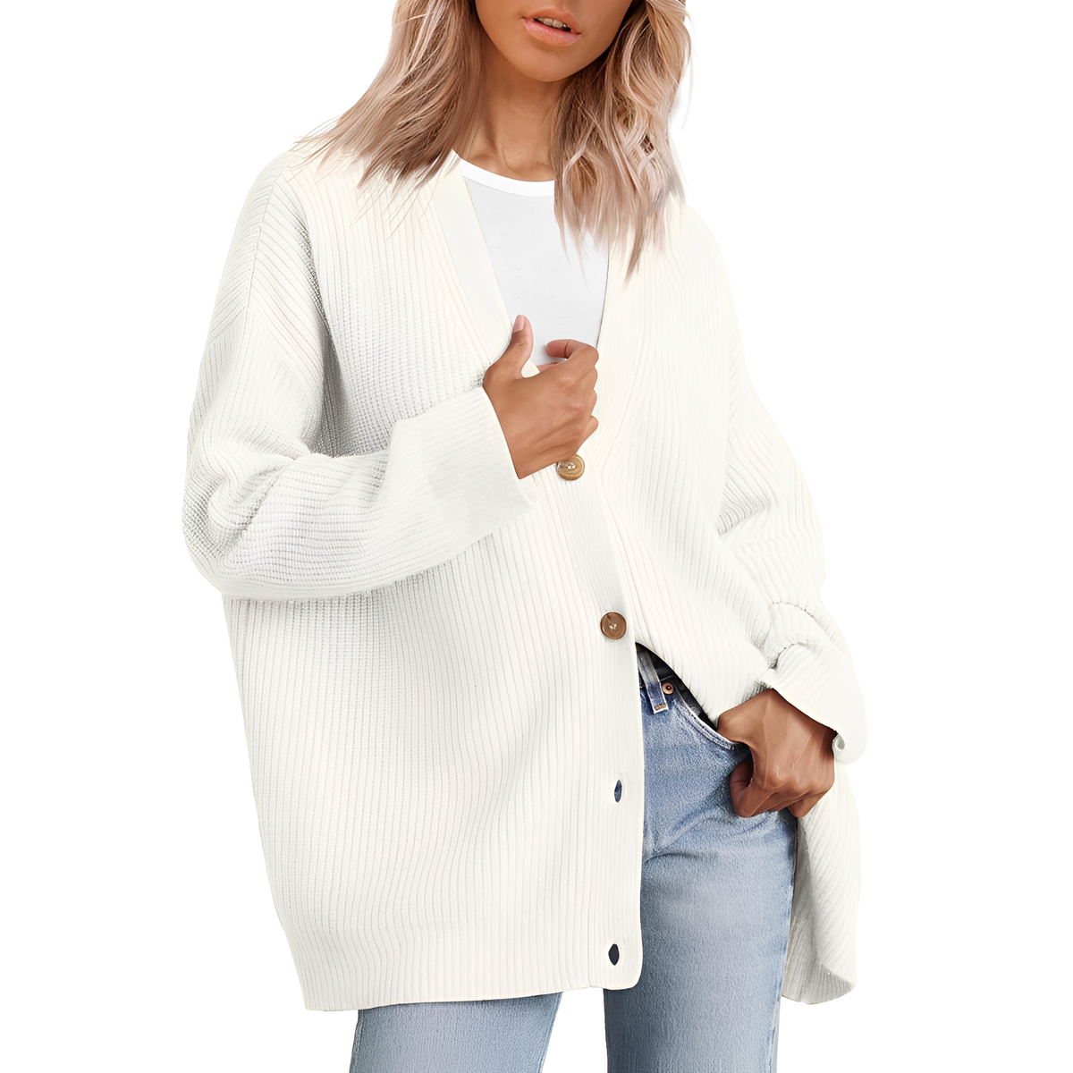 Christal - Bequemer Pullover in weiter Passform
