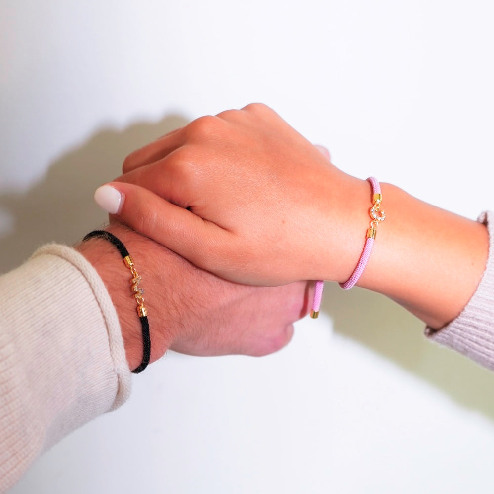 Calla – Verstellbares Armband mit eingraviertem Anfangsbuchstaben