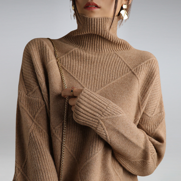 Camille - Stilvoller und bequemer Rollkragenpullover