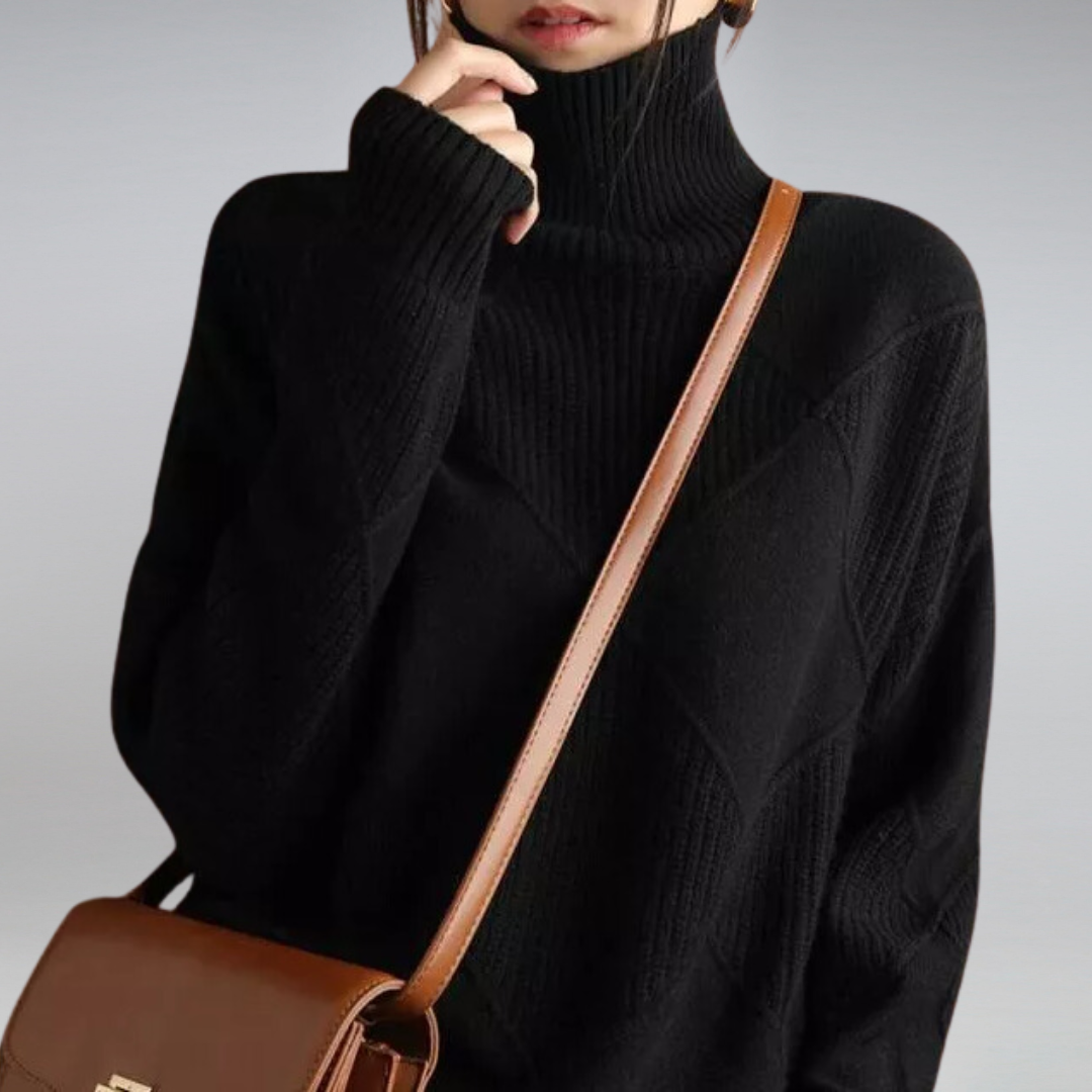 Camille - Stilvoller und bequemer Rollkragenpullover