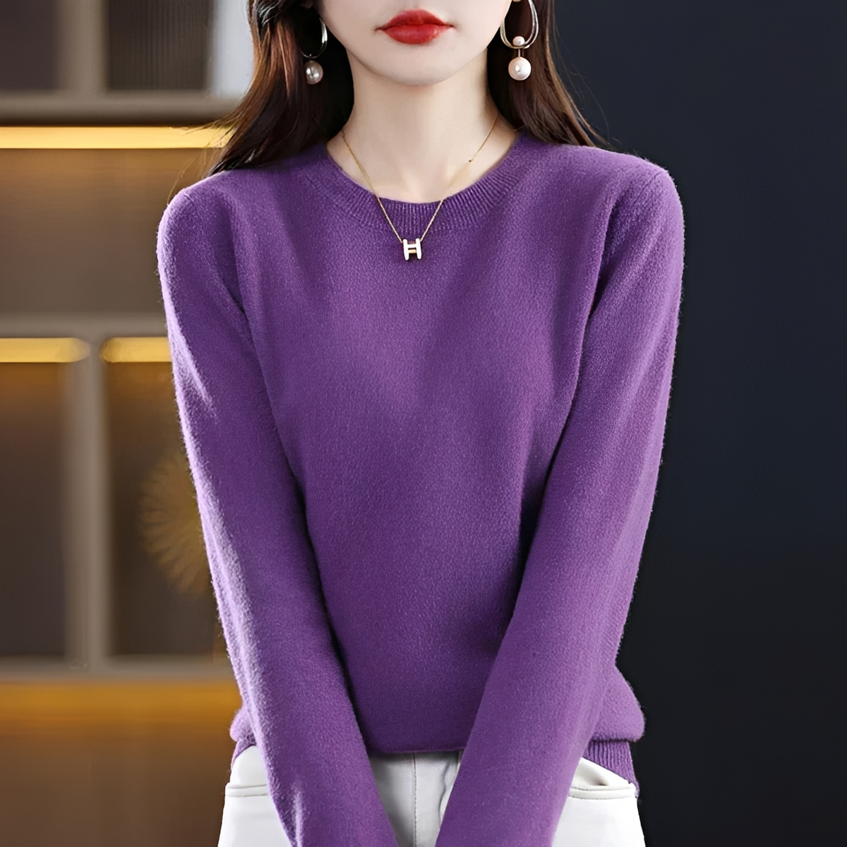 Erica - Traditioneller und bequemer Pullover