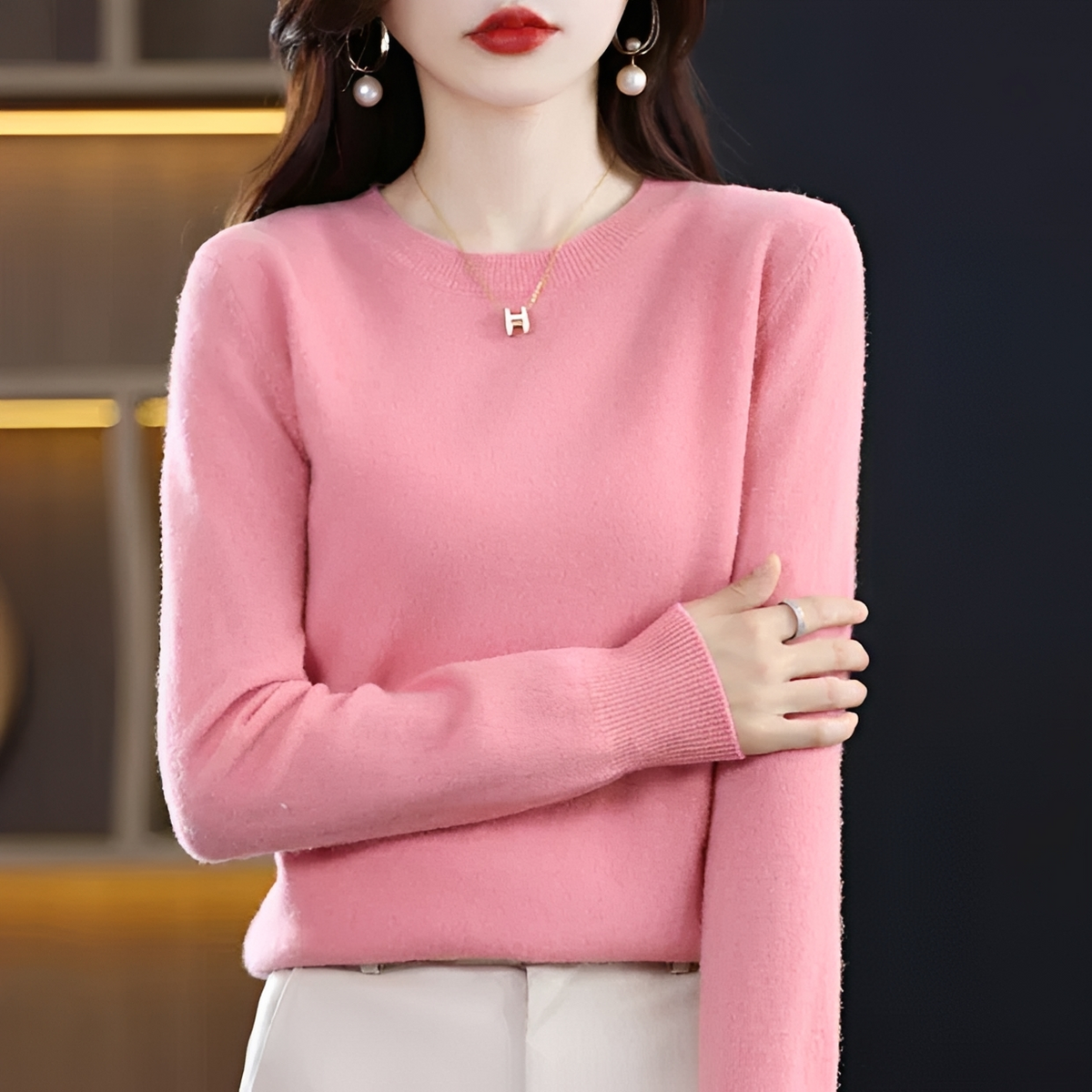 Erica - Traditioneller und bequemer Pullover