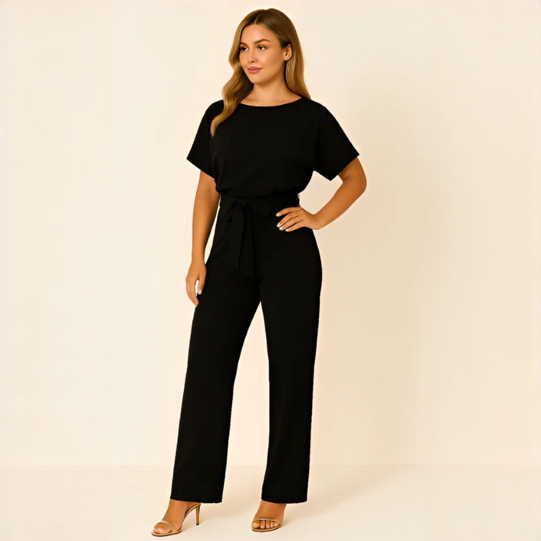 Nora - Eleganter Jumpsuit mit Gürtel