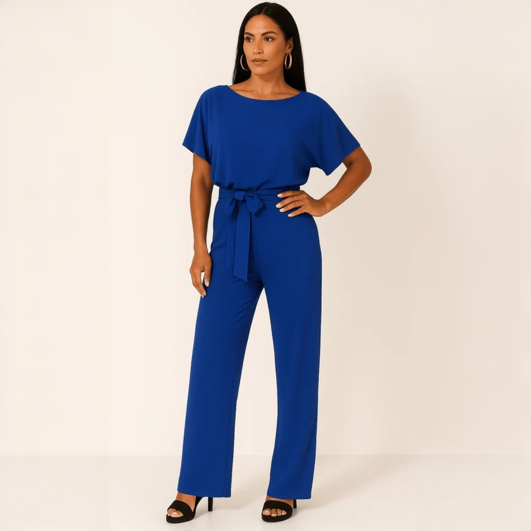 Nora - Eleganter Jumpsuit mit Gürtel