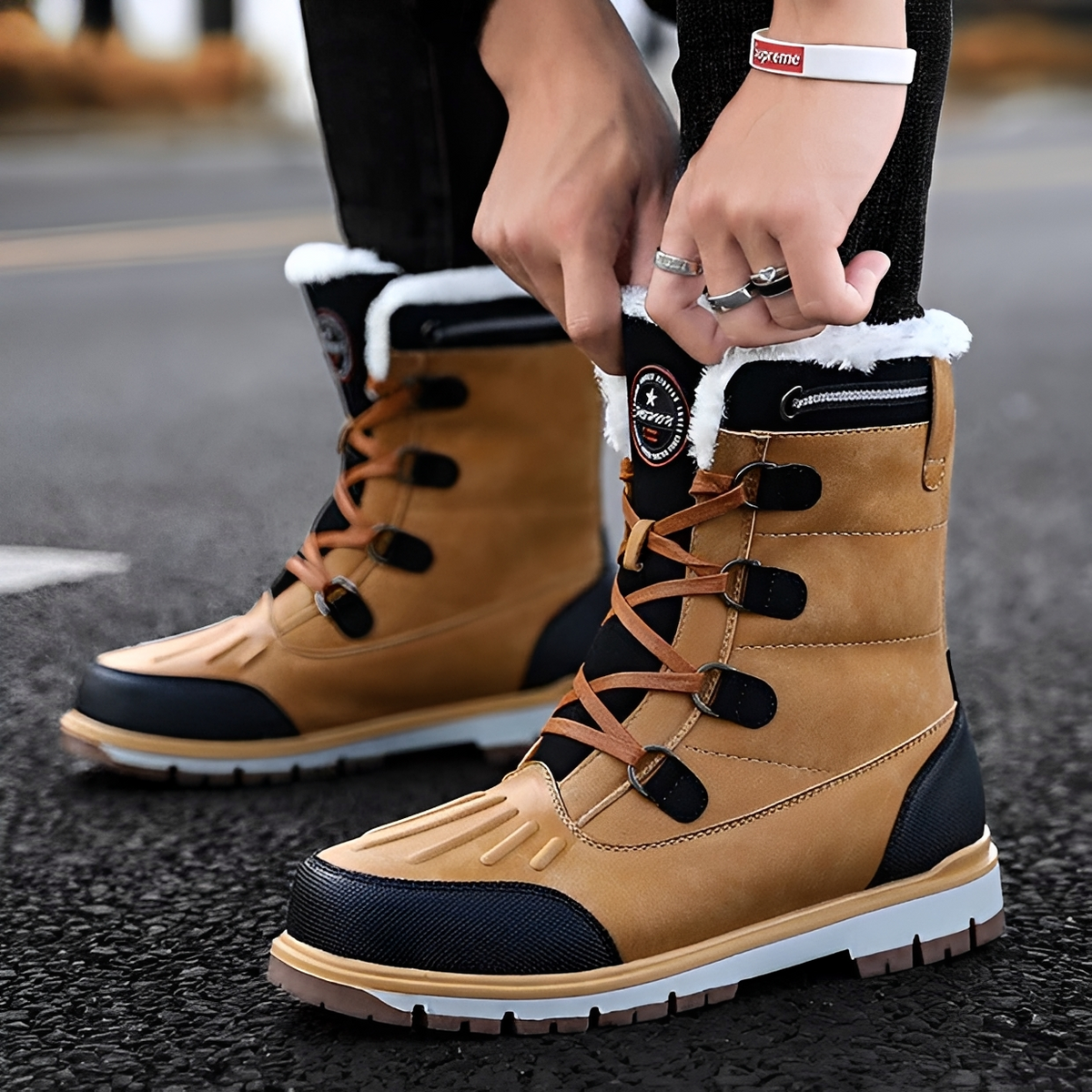 Graysen - Wasserdichte Stiefel für kaltes Wetter